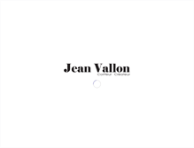 Tablet Screenshot of jeanvallon.com